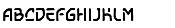 Temporal Shift & Gap Gap Bold Font UPPERCASE