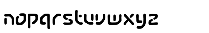 Temporal Shift & Gap Gap Bold Font LOWERCASE