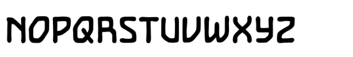 Temporal Shift & Gap Shift Bold Font UPPERCASE