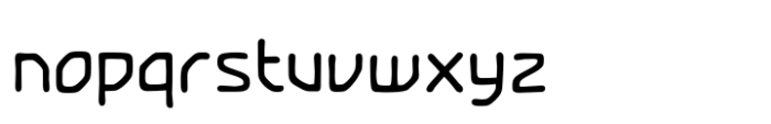 Temporal Shift & Gap Shift Regular Font LOWERCASE
