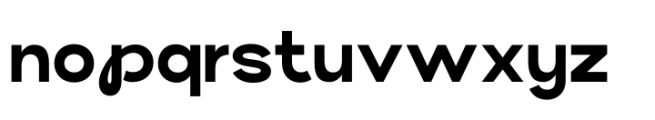 Tenova Semi Bold Font LOWERCASE