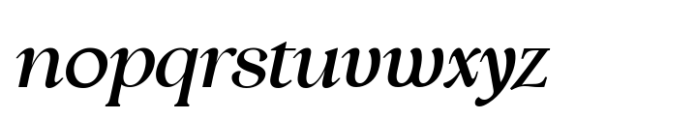 Tensura Bold Italic Font LOWERCASE