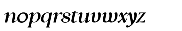 Tensura Extra Bold Italic Font LOWERCASE