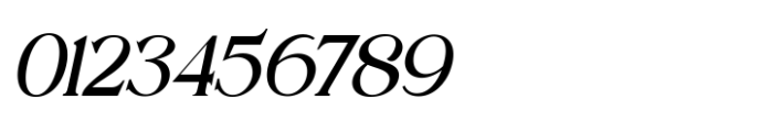 Tensura Medium Italic Font OTHER CHARS
