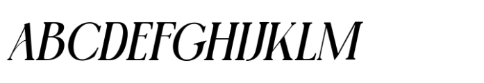 Tensura Medium Italic Font