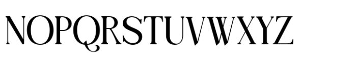 Tensura Medium Font UPPERCASE