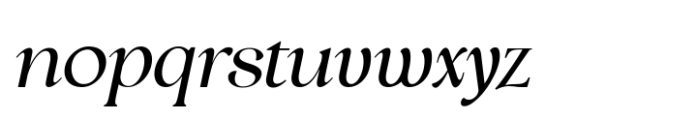 Tensura Variable Italic Font LOWERCASE