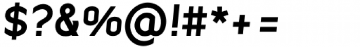 Teorema Demi Bold Italic Font OTHER CHARS