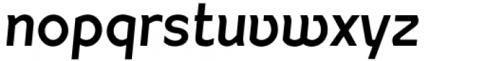 Teorema Medium Italic Font LOWERCASE