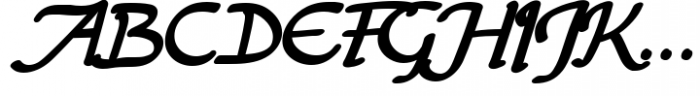 Tepeyacac Bold Font UPPERCASE