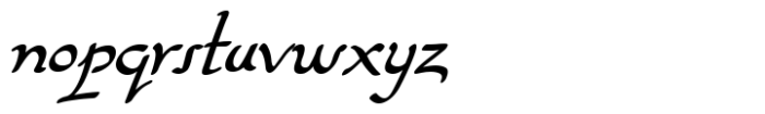 Tepeyacac Regular Font LOWERCASE
