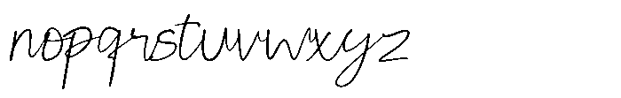 Tepinar Font LOWERCASE