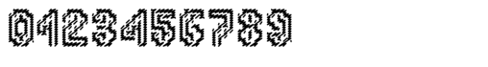 Tequendama Weaving Font OTHER CHARS