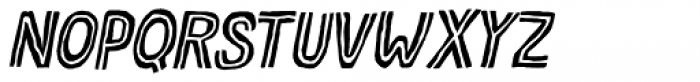 Tequileria Italic Font UPPERCASE