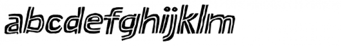 Tequileria Italic Font LOWERCASE