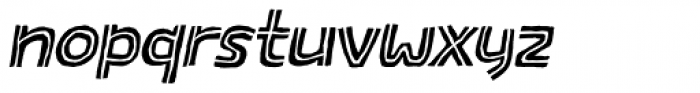 Tequileria Italic Font LOWERCASE