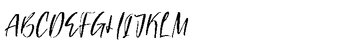 Teracota Strokes Regular Font UPPERCASE