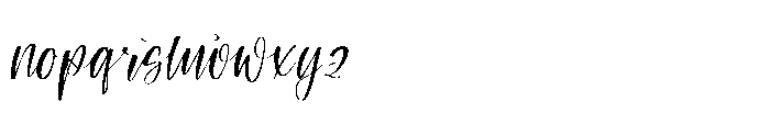 Teracota Strokes Regular Font LOWERCASE