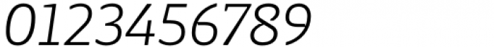 Terafile Italic Zinc Font OTHER CHARS