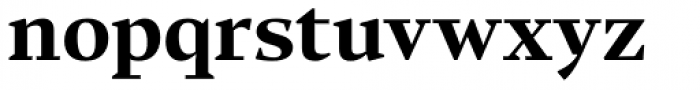 Teramo Headline Bold Font LOWERCASE