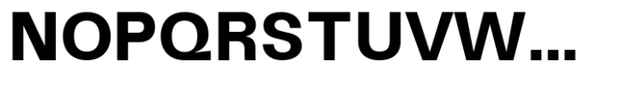 Terasans Bold Font UPPERCASE