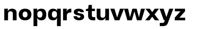 Terasans Bold Font LOWERCASE
