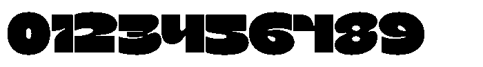 Terax Dimention Black Expanded Font OTHER CHARS