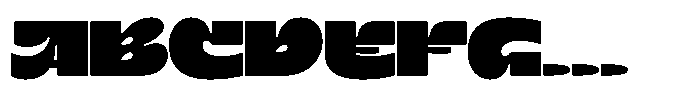 Terax Dimention Black Extra Expanded Font UPPERCASE