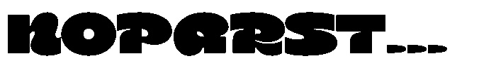 Terax Dimention Black Extra Expanded Font LOWERCASE