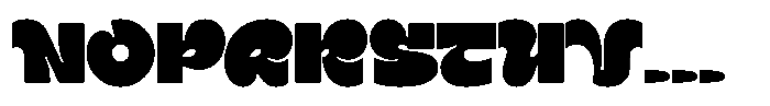 Terax Dimention Black Font UPPERCASE