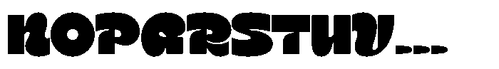 Terax Dimention Black Font LOWERCASE