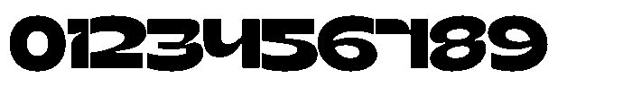Terax Dimention Bold Expanded Font OTHER CHARS