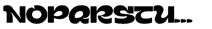 Terax Dimention Bold Expanded Font UPPERCASE
