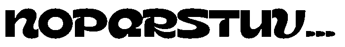 Terax Dimention Bold Expanded Font LOWERCASE