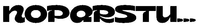 Terax Dimention Bold Extra Expanded Font LOWERCASE