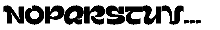 Terax Dimention Bold Font UPPERCASE