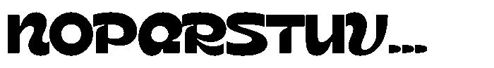 Terax Dimention Bold Font LOWERCASE