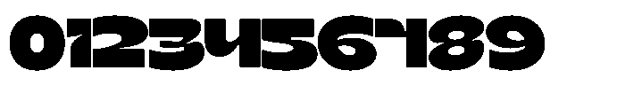 Terax Dimention Extra Bold Expanded Font OTHER CHARS