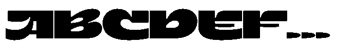 Terax Dimention Extra Bold Ultra Expanded Font UPPERCASE