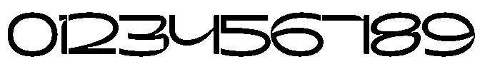 Terax Dimention Extra Expanded Font OTHER CHARS