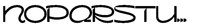 Terax Dimention Extra Expanded Font LOWERCASE