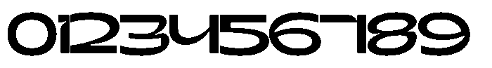 Terax Dimention Medium Extra Expanded Font OTHER CHARS