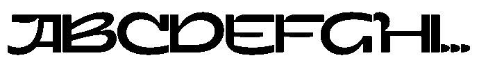 Terax Dimention Medium Extra Expanded Font UPPERCASE