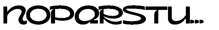 Terax Dimention Medium Extra Expanded Font LOWERCASE