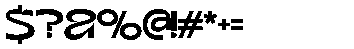 Terax Dimention Medium Font OTHER CHARS