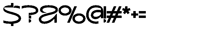 Terax Dimention Regular Font OTHER CHARS