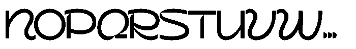 Terax Dimention Regular Font LOWERCASE
