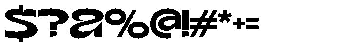 Terax Dimention Semi Bold Expanded Font OTHER CHARS
