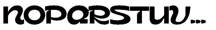 Terax Dimention Semi Bold Expanded Font LOWERCASE