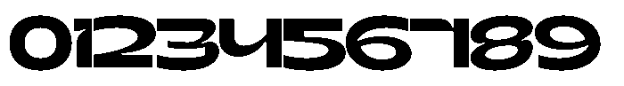 Terax Dimention Semi Bold Extra Expanded Font OTHER CHARS